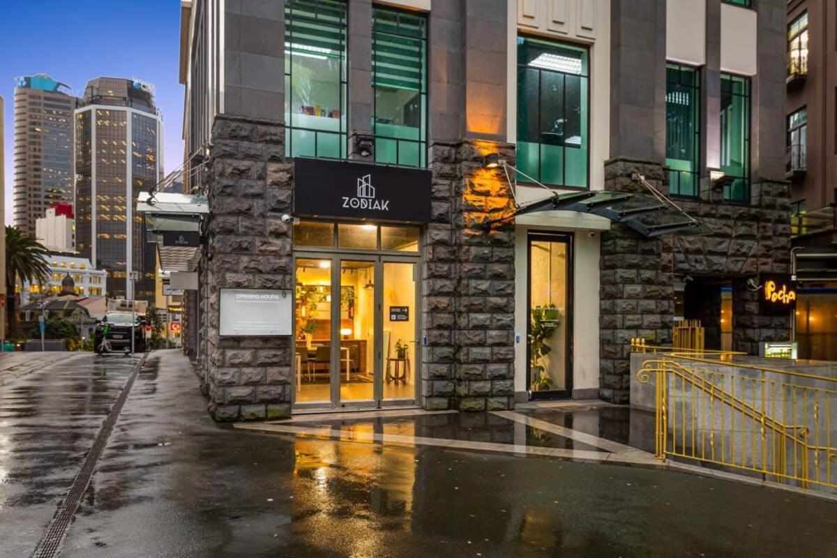 Bright One Bedroom Beauty With Balcony And Unbeatable Views Auckland Exterior foto